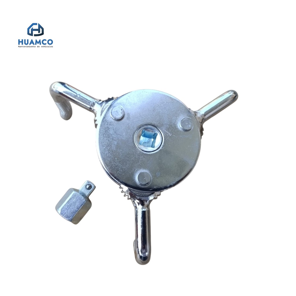 LLAVE FILTRO TRES MANDIVULAS AJUSTABLE 60-130MM / YZ-5049