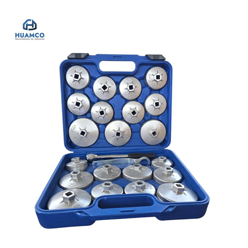 KIT EXTRACTOR FILTRO ACEITE 23PCS / YZ-6014