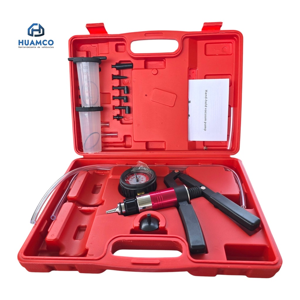 KIT PROBADOR  PRESION BOMBA VACIO MANUAL  / YZ-8011