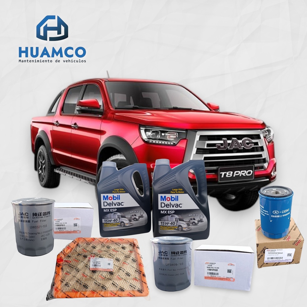 [SERV.T8PRO-1] SERV MANTENIMIENTO 10000KMS JAC T8PRO 2023 SERV.T8PRO-1