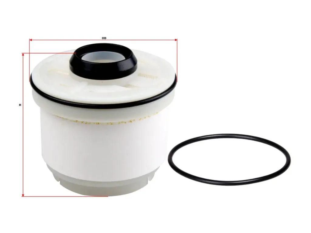 FILTRO COMBUSTIBLE SAKURA P505973 / FF5764 / 233900L041 / 23390YZZA1 / PP-7355 / MF16262  / F-11112