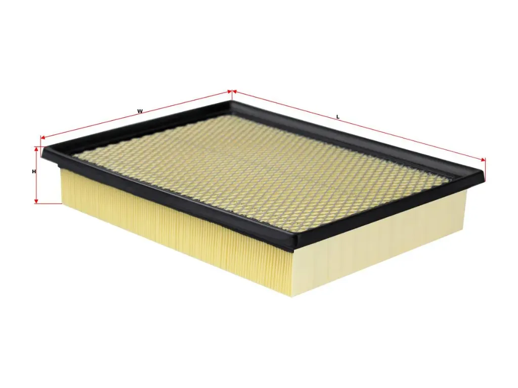 FILTRO  AIRE PANEL SAKURA TOYOTA HILUX DA-1012 / AF4276 / 178010L040 / 178010L050 / A-33740