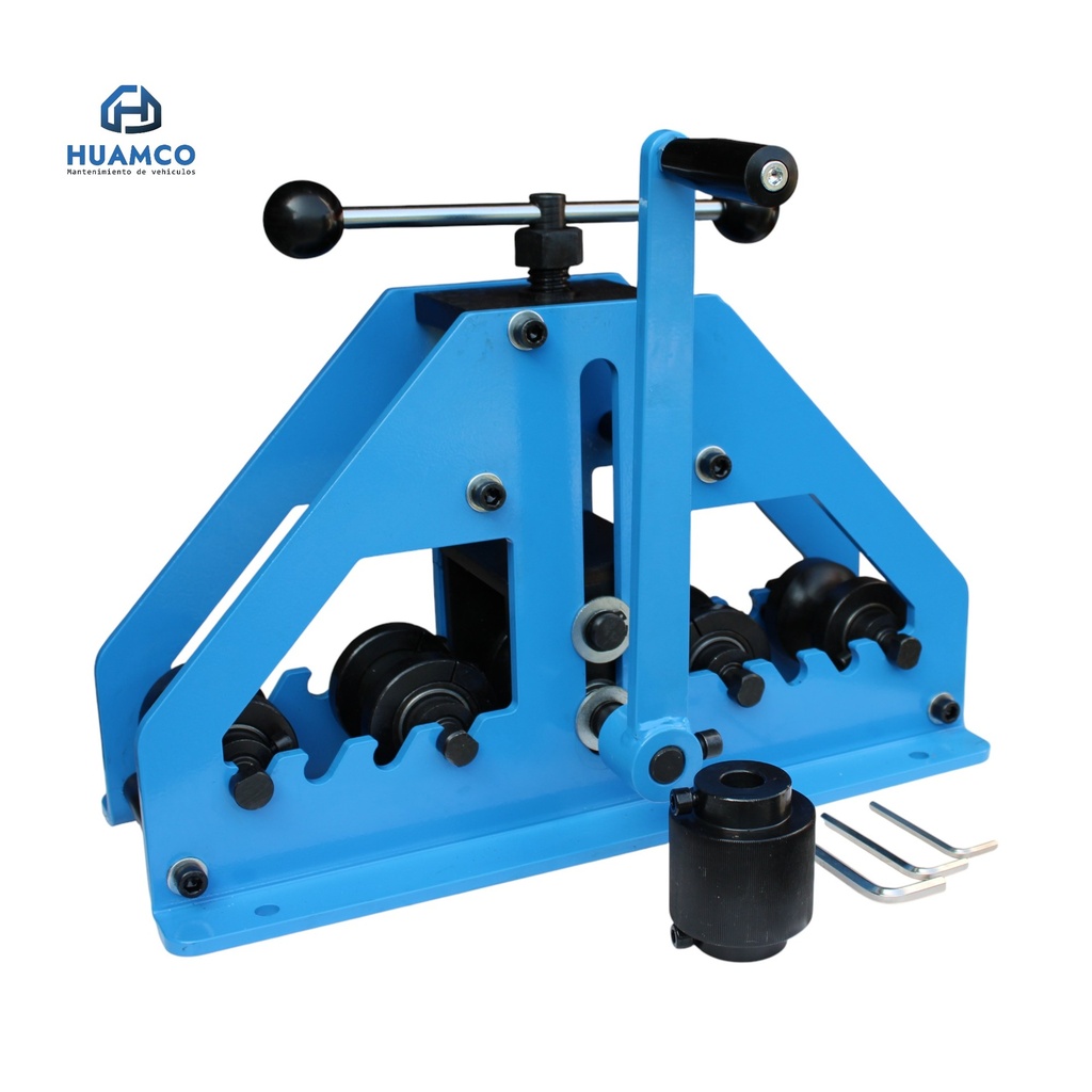 RODILLO DOBLAR  TUBOS AZUL RENDODO 38MM (1.5") CUADRADO 40*40MM (1.6"*1.6") / TR1500