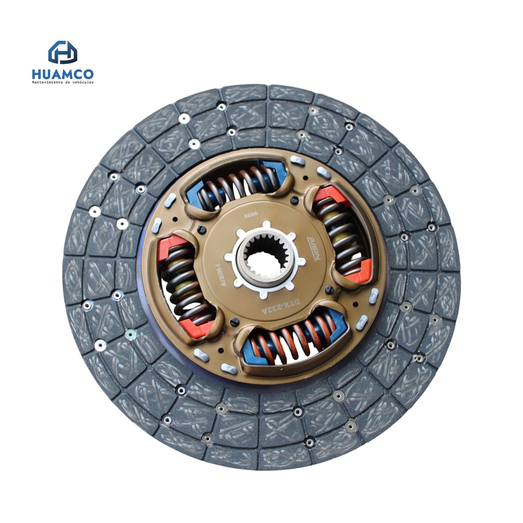 [DTX-232A] DISCO EMBRAGUE AISIN TOYOTA HILUX 1GD - 2GD 2015- 277x175x310 / 31250-0K280 / 31250-0K281 / DTX-232A