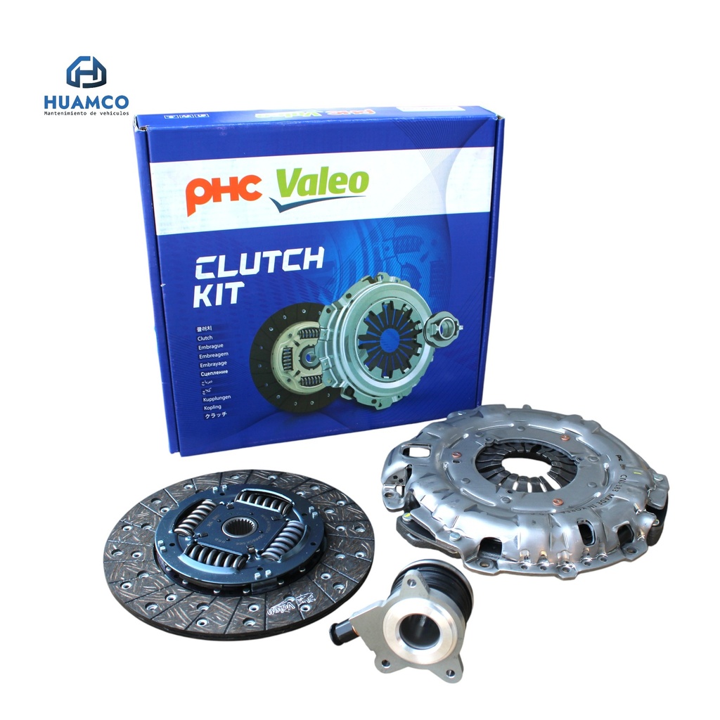 KIT EMBRAGUE PLATO - DISCO - COLLARIN VALEO  JAC T8 2023- HFC4DBDD (CNCSC03+CN202+CNC183) CNK-026