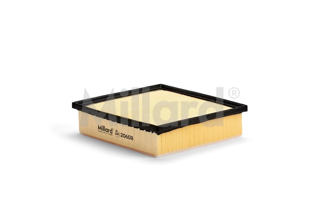 FILTRO AIRE MILLARD DODGE DURANGO - JEEP GRAND CHEROKEE - MITSUBISHI L200 / 53146541 / 49430 / 1500A608 / 1500A608 / AF4282 / ARL4139 / A-33411 / MK20608