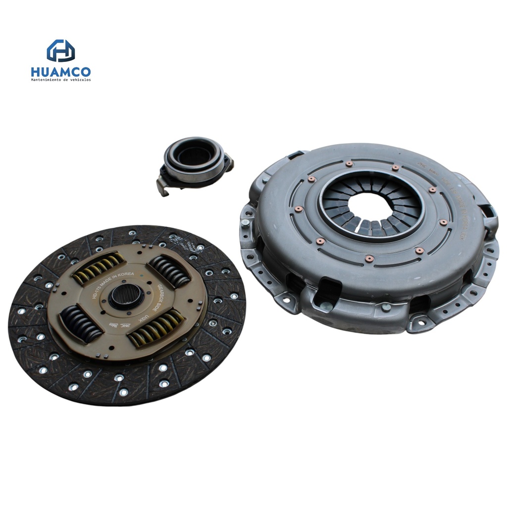 KIT EMBRAGUE PLATO - DISCO - COLLARIN VALEO (HDC138+HD175+YGU) HYUNDAI H100 H-1 / KIA K2500/ HDK-208
