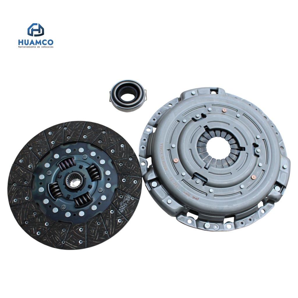 KIT EMBRAGUE PLATO - DISCO - COLLARIN VALEO (TYC73+TY93+YGJ96) TOYOTA HILUX 2018 2GD 2.4 1GD / TYK-214