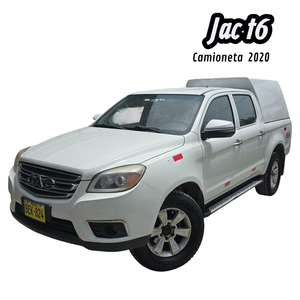 [JACT6] VENTA CAMIONETA JAC T6 4x4 AÑO 2020 186000KMS