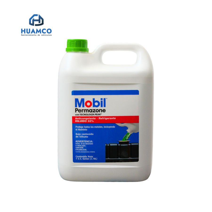 [650658-1] MOBIL PERMAZONE TECN. PEAK ANTICONGELLANTE - REFRIGERANTE DILUIDO 33% 4 LTS ( 1 U.S) / 650658-1