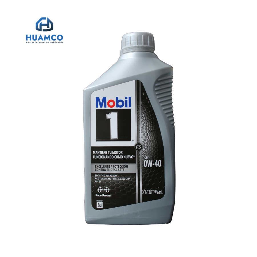 [651324-1] ACEITE MOBIL 1 FS 0W-40 SINTETICO AVANZADO API SP MOTORES GASOLINA 1L : PE 651324-1