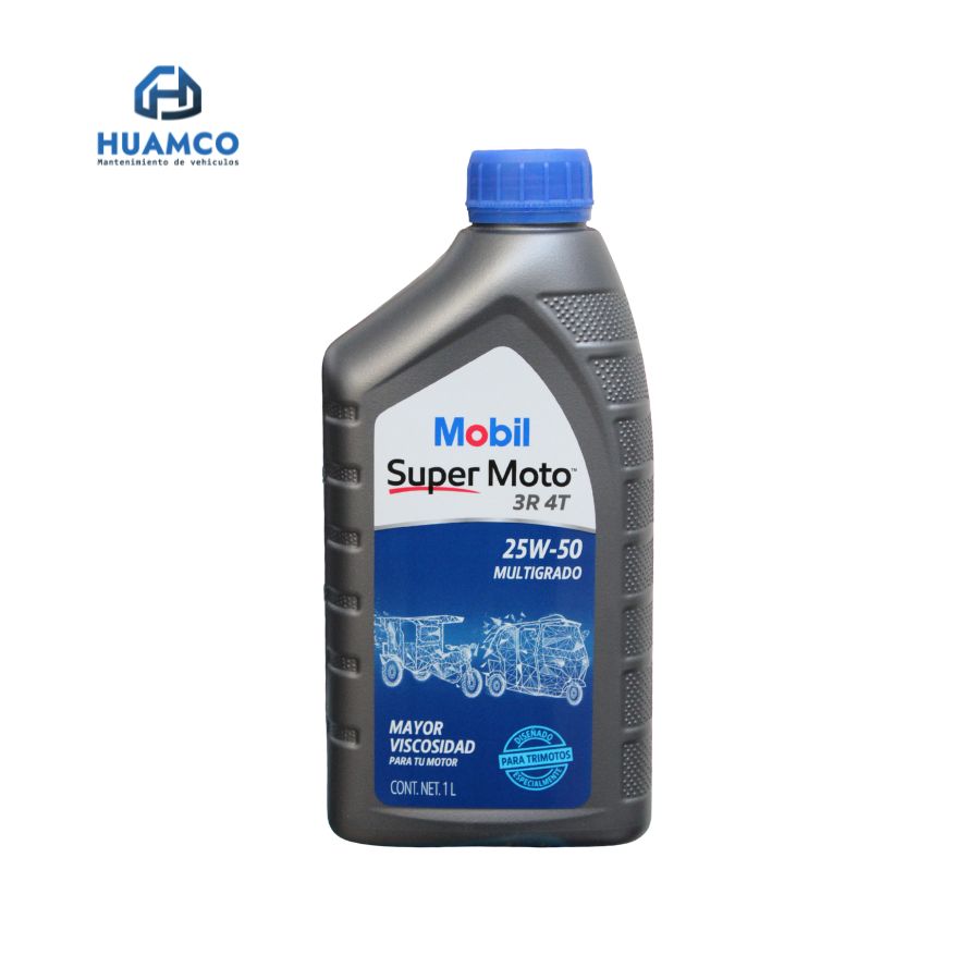 [651607-1] ACEITE MOBIL SUPER MOTO 3R 4T 25W-50 MULTIGRADO 1L :PE 651607-1