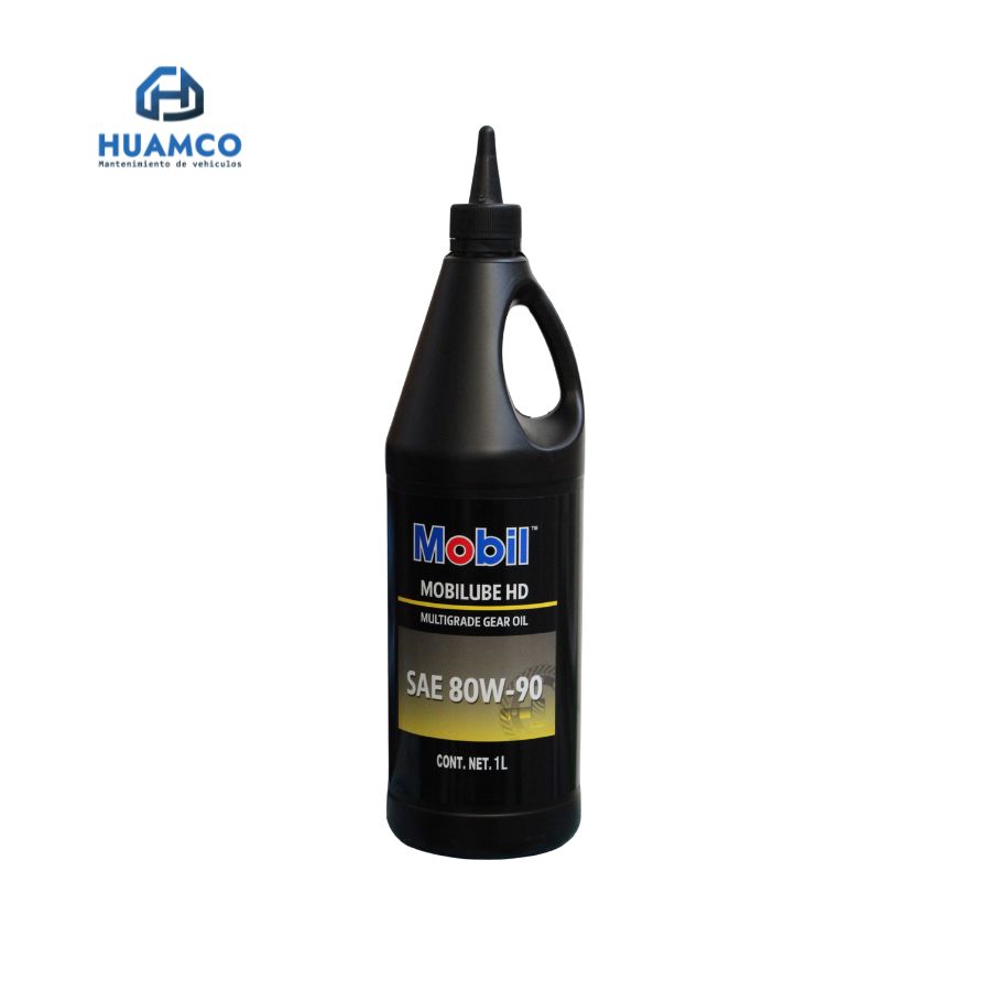 [651696-1] ACEITE MOBIL MOLBILLUBE HD SAE 80W-90 MULTIGRADE GEAR 1L CON TAPA CÓNICA 651696-1