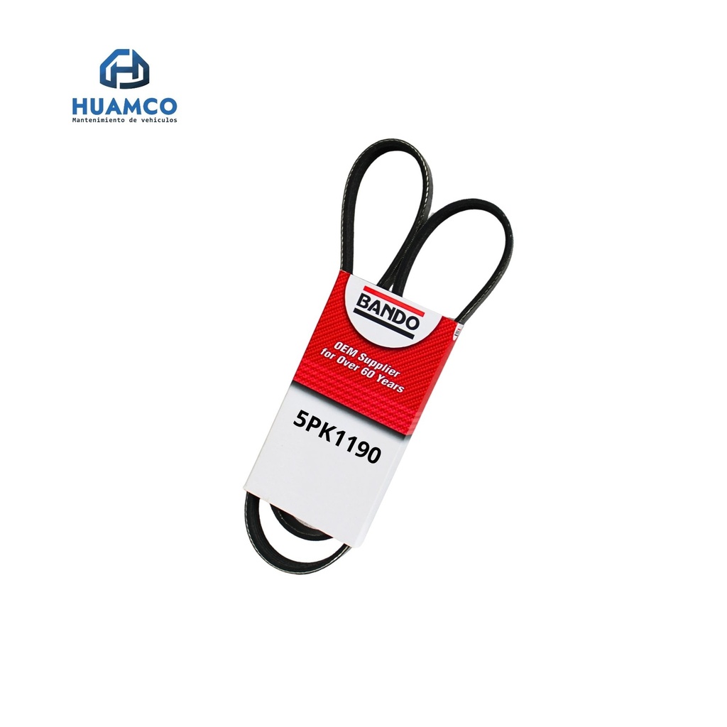 [5PK1190] FAJA ACANALADA BANDO TOYOTA CORROLLA 2C, /  46549624 / 5PK1190 