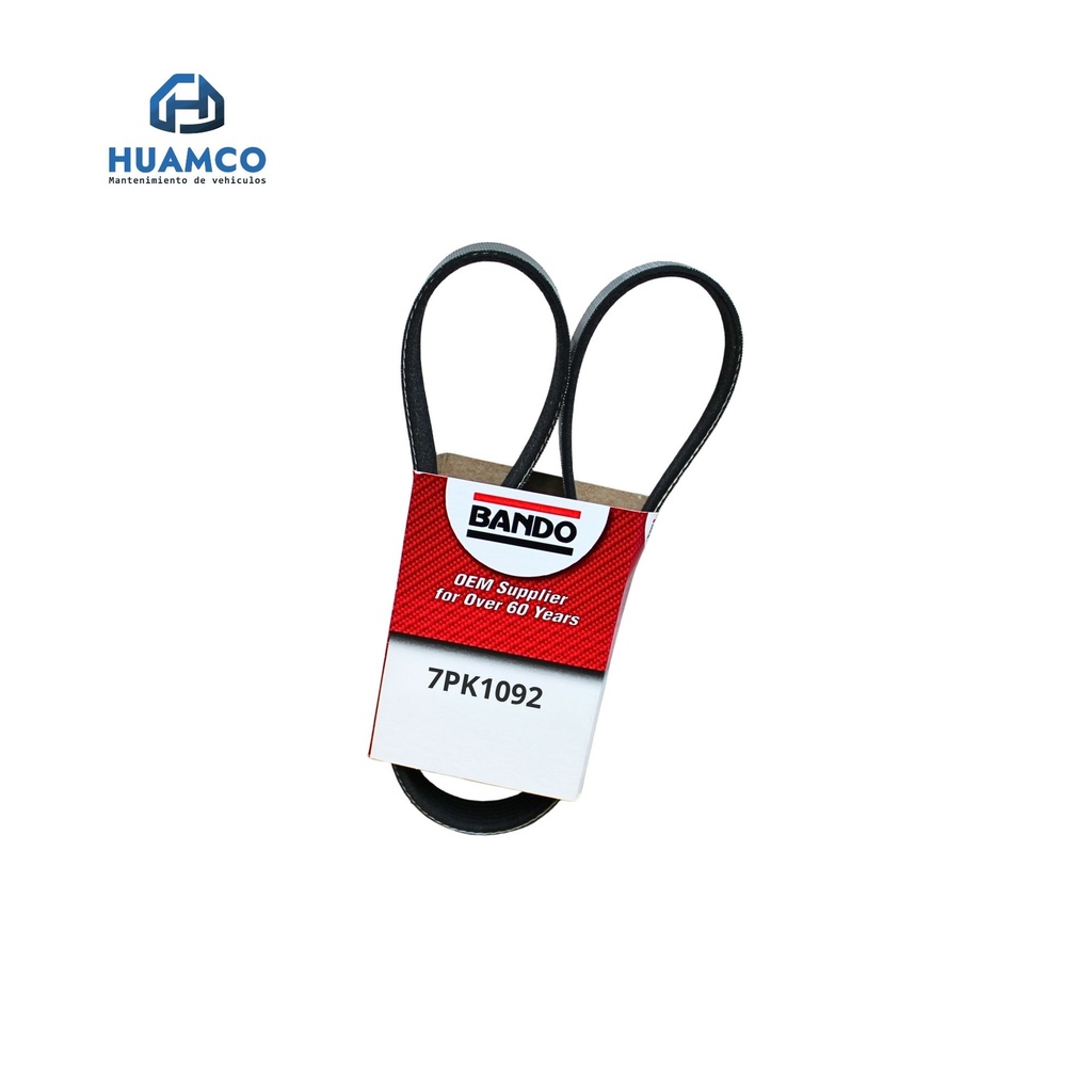 [7PK1092] FAJA ACANALADA BANDO ALT. COMPR. TOYOTA HILUX 1KD - 2KD / 7PK1092