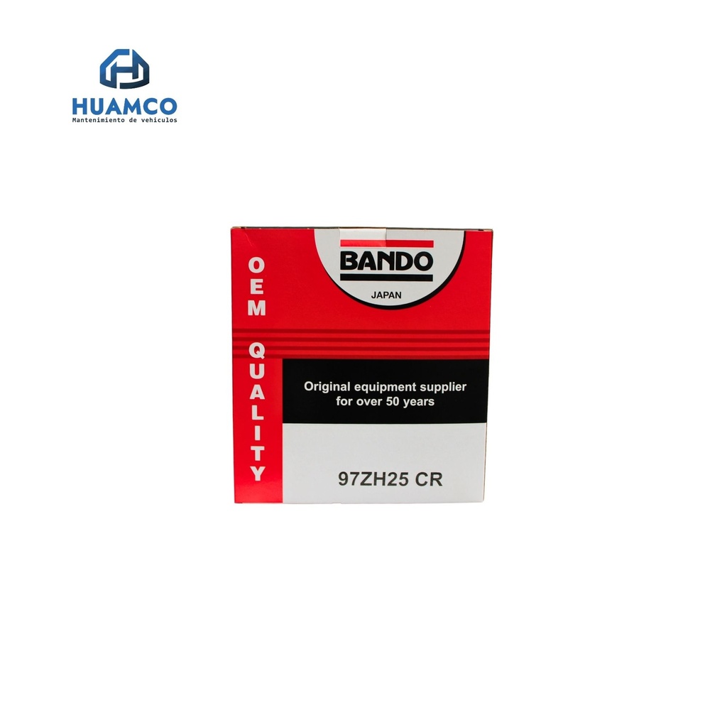 [97ZH25 CR] FAJA - CORREA DISTRIBUCION BANDO TOYOTA  HILUX 3.0 1KD - 2KD / 97ZH25 CR 