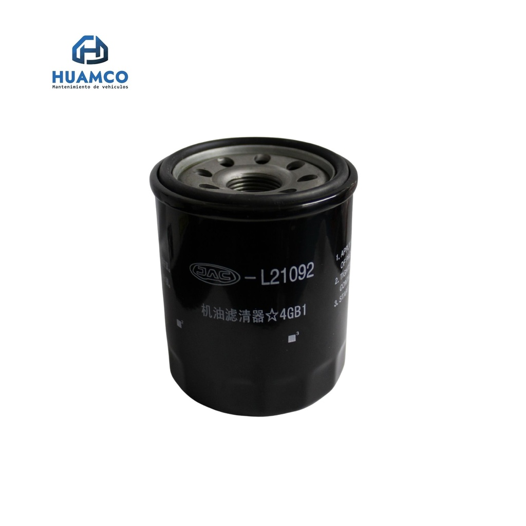 FILTRO ACEITE JAC JS2 - JS3 - JS4 -JS6 1017100GG010-N