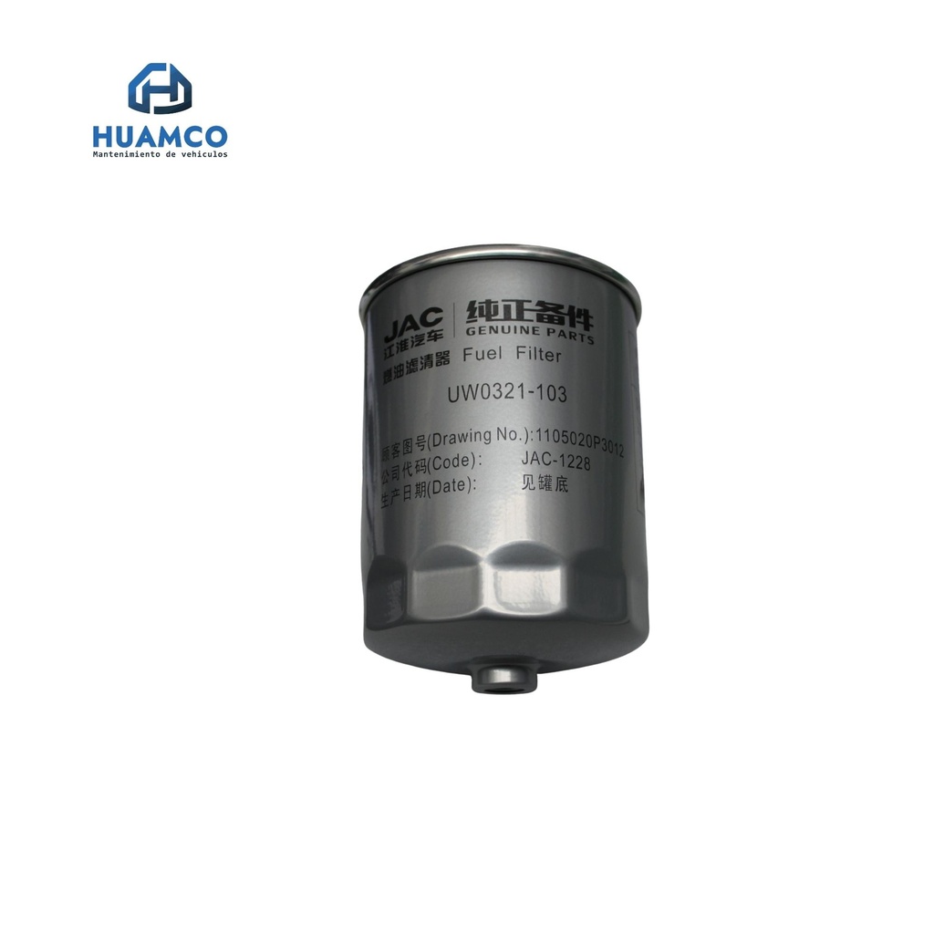 FILTRO COMBUSTIBLE SEPARADOR PRIMARIO JAC T6 Y T8 / 1105020P3012 / 1105022P3012-N