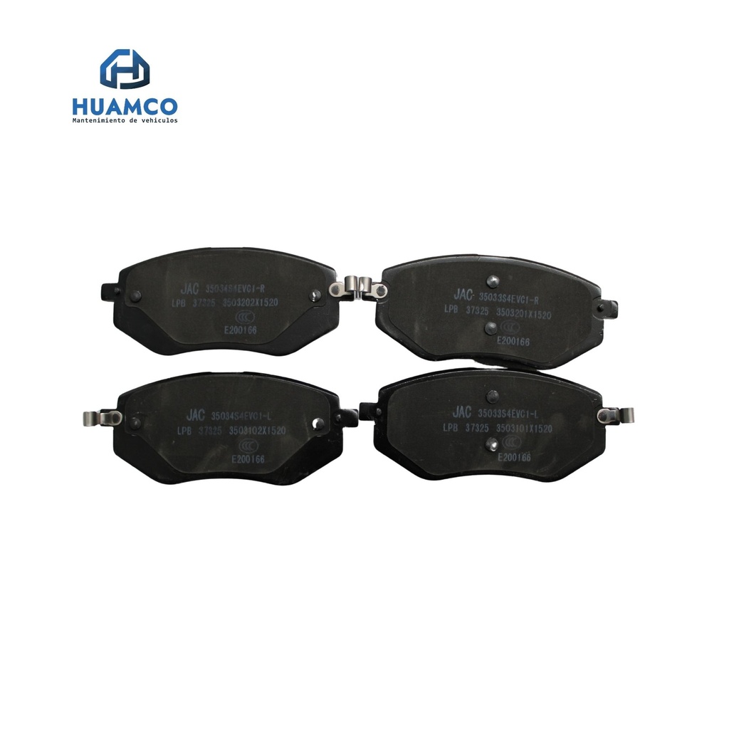 PASTILLAS FRENO DELANTERA JAC JS4 / 3503100X1520-F011-N