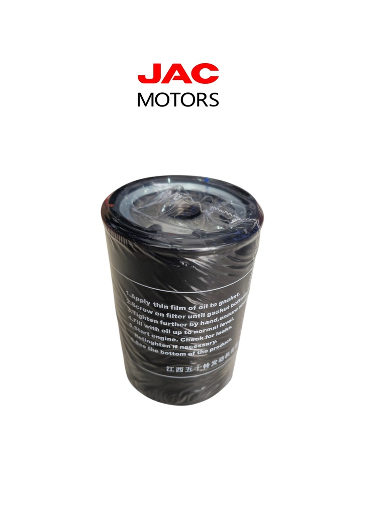 [1012100TNB-N] FILTRO ACEITE MOTOR JAC  T8 2.5 MOTOR JE4D2573 / 2026 / 1012100TNB-N
