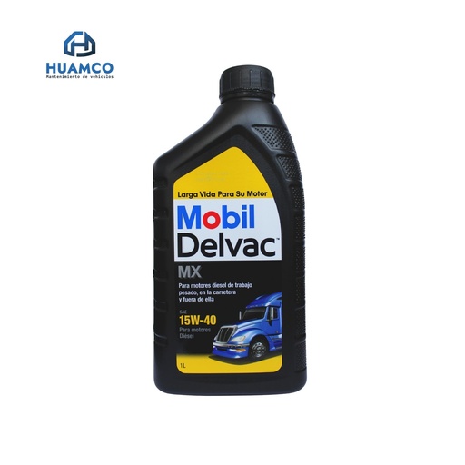 [651232-1] ACEITE MOBIL DELVAC MX SAE 15W-40 MOTORES DIESEL 1L :PE 651232-1