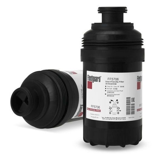 [FF5706] FILTRO COMBUSTIBLE CAMION JAC SD800 VIP 9TON / P555706 / FF5706
