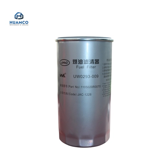 [1105020R0070F] FILTRO COMBUSTIBLE SECUNDARIO JAC SUNRAY / 1105020R0070F