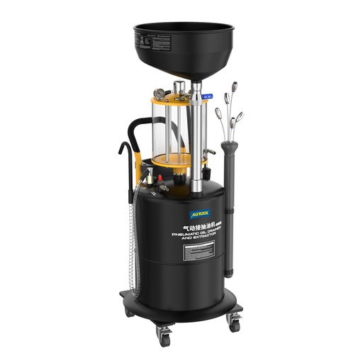 [OD720] MAQUINA RECOLECTORA Y BOMBEADORA ACEITE NEUMATICA CAP.70LT AUTOOL OD720
