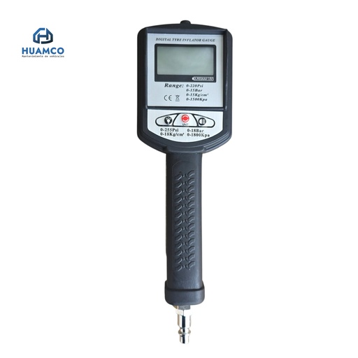 [YT-021-22] INFLADOR Y MEDIDOR AIRE PANTALLA DIGITAL RAN.PRESION 0-255PSI  / YT-021-22