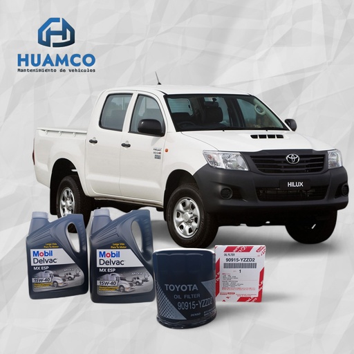 [SERV.HILUX] SERV. MANTENIMIENTO 5000KMS TOYOTA HILUX 1KD 2006 - 2010  SERV.HILUX