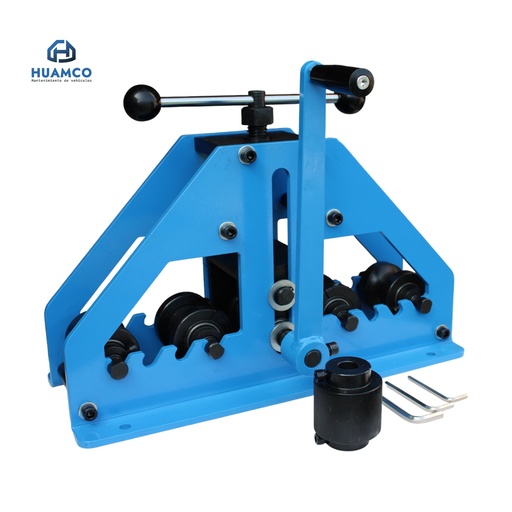 [TR1500] RODILLO DOBLAR  TUBOS AZUL RENDODO 38MM (1.5") CUADRADO 40*40MM (1.6"*1.6") / TR1500